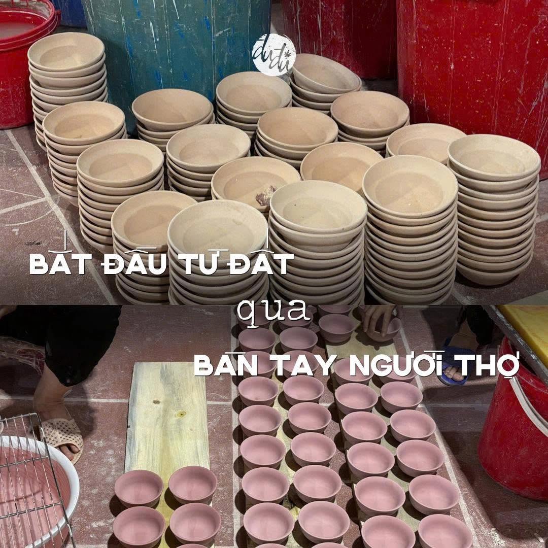 Bát gốm Bát Tràng — bắt đầu từ đất